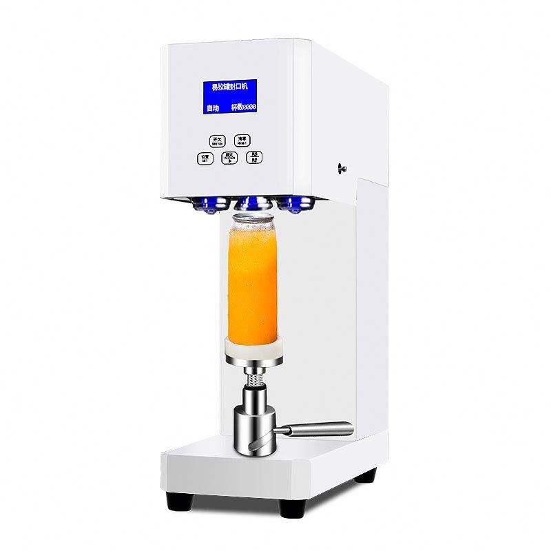 Customizable Semi-Automatic Tin Can Sealer Cup Sealing Canning Machine for Commercial Use in Milk Tea Shops & Beer Food