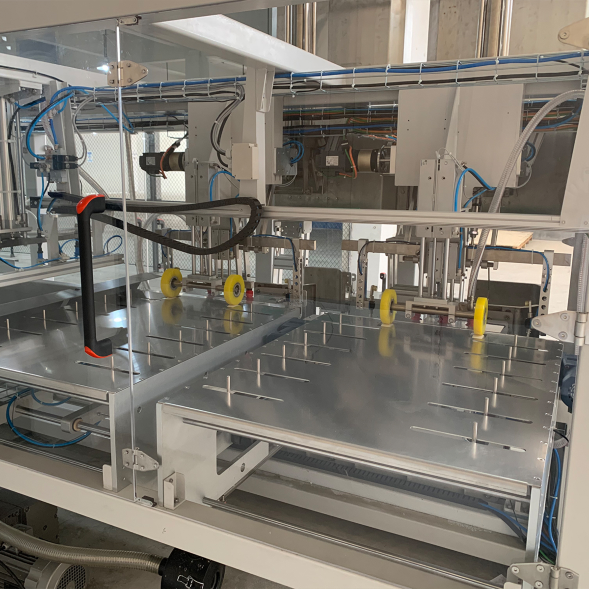 Fully automatic lifting double-station powder packaging machine DC-S25-S2