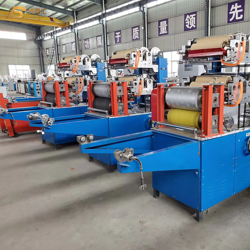 Automatic Paper Tissue Napkin Making Embossing Folding Machine