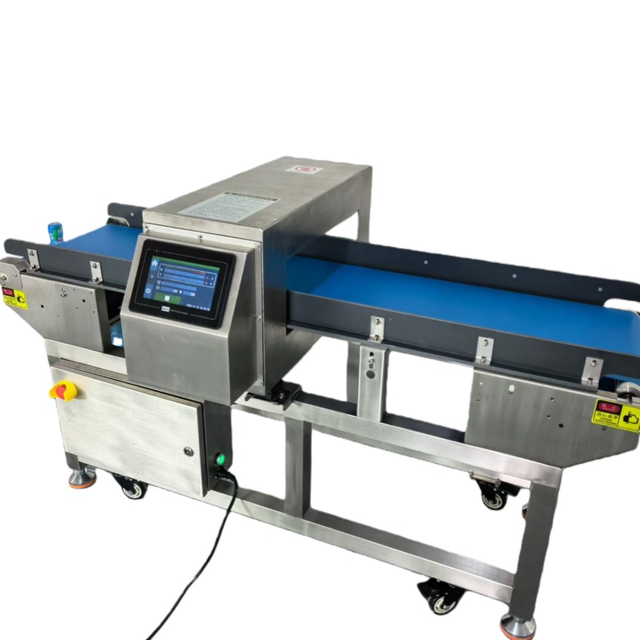 Snacks food bread packing line metal detector machine 