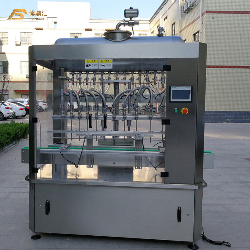 12 Head Juice Cola Beverage Bottle Can Filling Machine