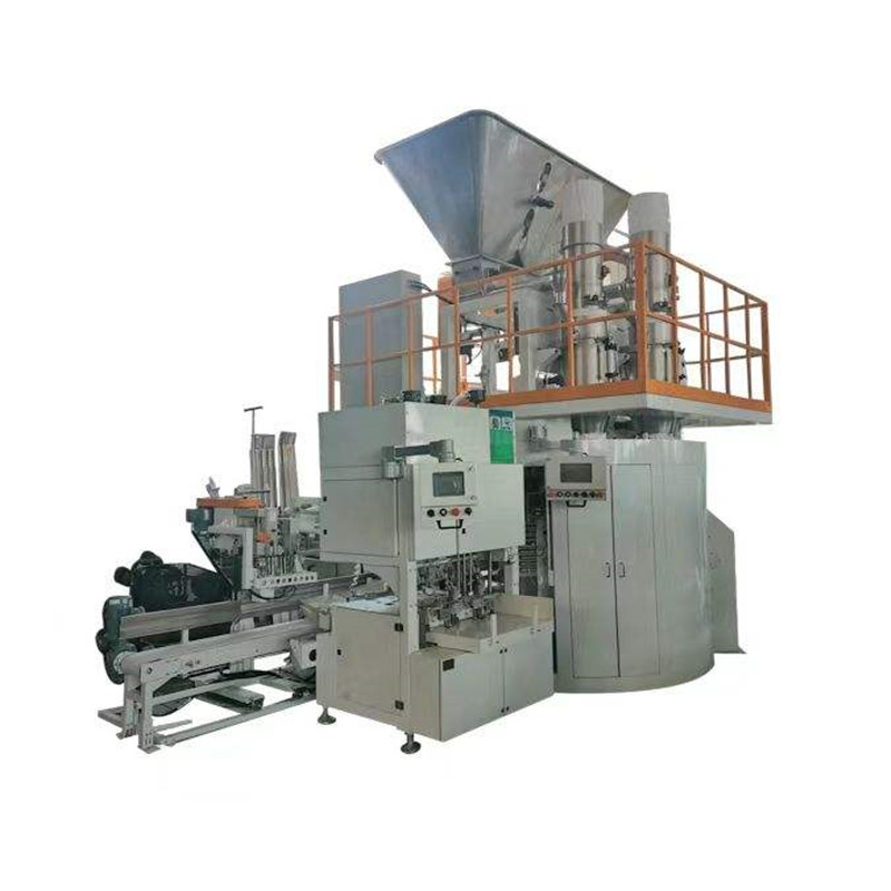 High Speed 1000 Bags/Hour 25kg 50kg Flour Starch Powder Eight-Station Packaging Machine
