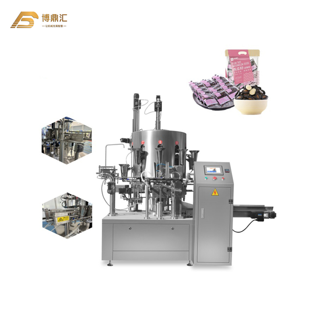 Small Bag in Big Bag Packaging Machine for Snacks Cakes Biscuits
