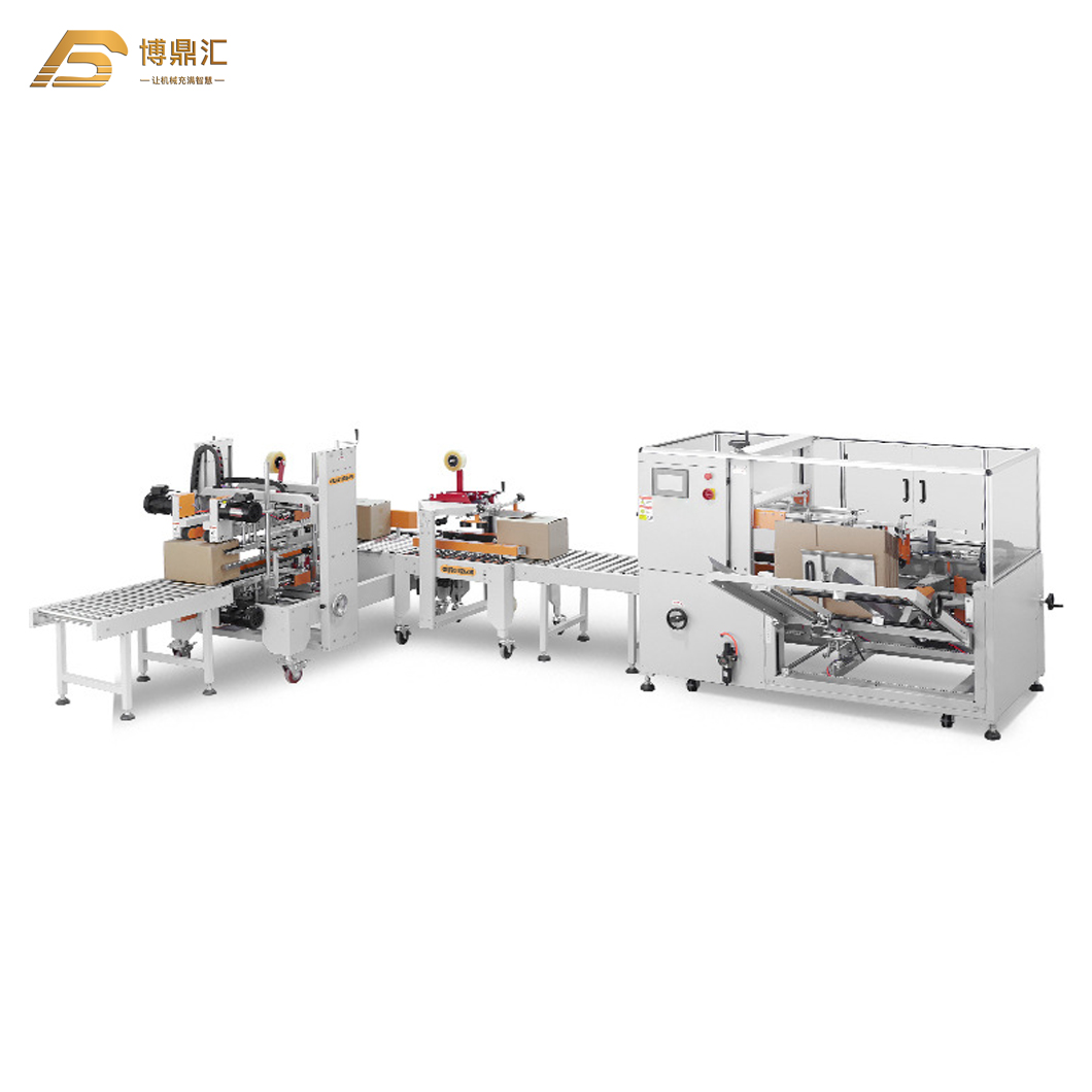 Automatic Flap Carton Box Erector Case Opening Machine
