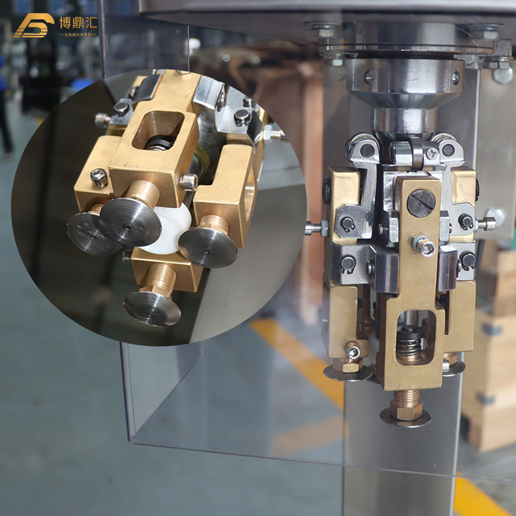 Semi Automatic Metal Aluminum Screw Cap Locking Machine for Glass Wine Sauce Juice Bottle Sealing