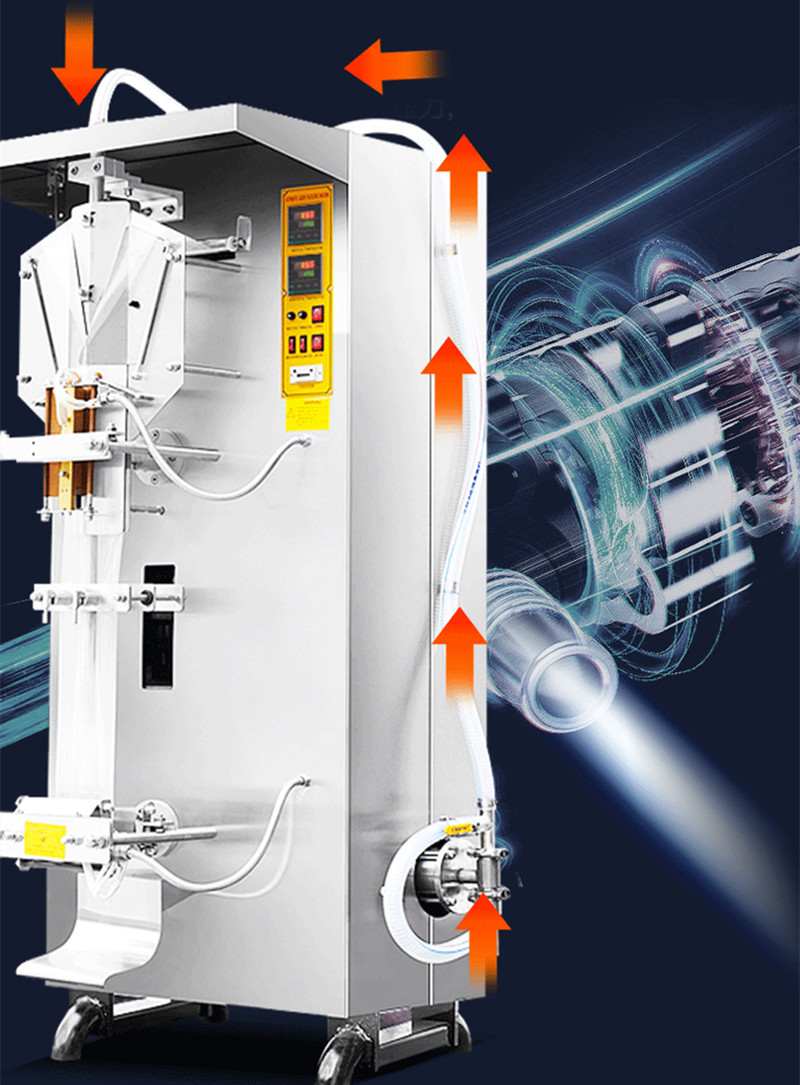 High Precision Intelligent Automatic Batch Number Printing Filling Machinery for Milk Water Wine Juice Liquid Beverages Sachet Pouch