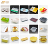 Semi Automatic Manual Plastic Map Tray Cup Sealing Yogurt Salad Fast Food Ready Made Meal Packing Machine Sealer