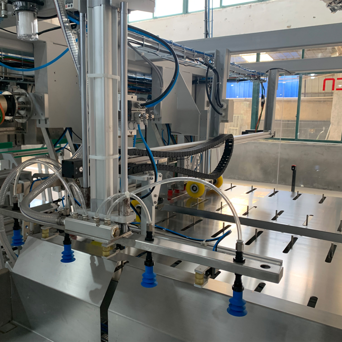 Fully automatic lifting double-station powder packaging machine DC-S25-S2