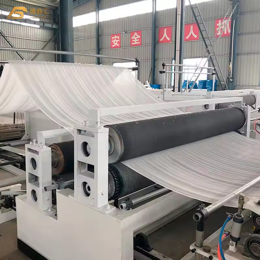 Jumbo Roll Rewinder Toilet Tissue Paper Automatic Making Machine