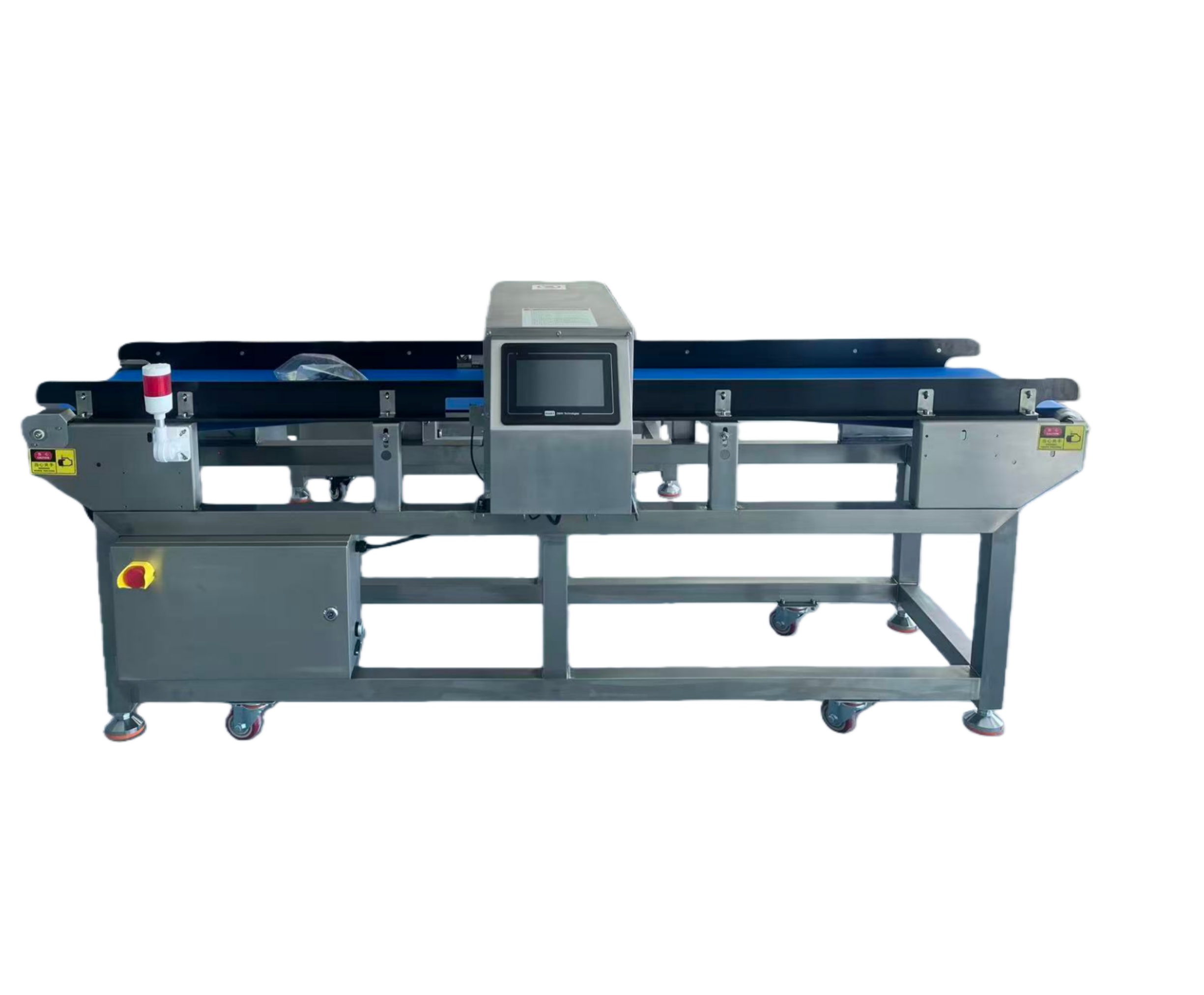 Snacks food bread packing line metal detector machine 