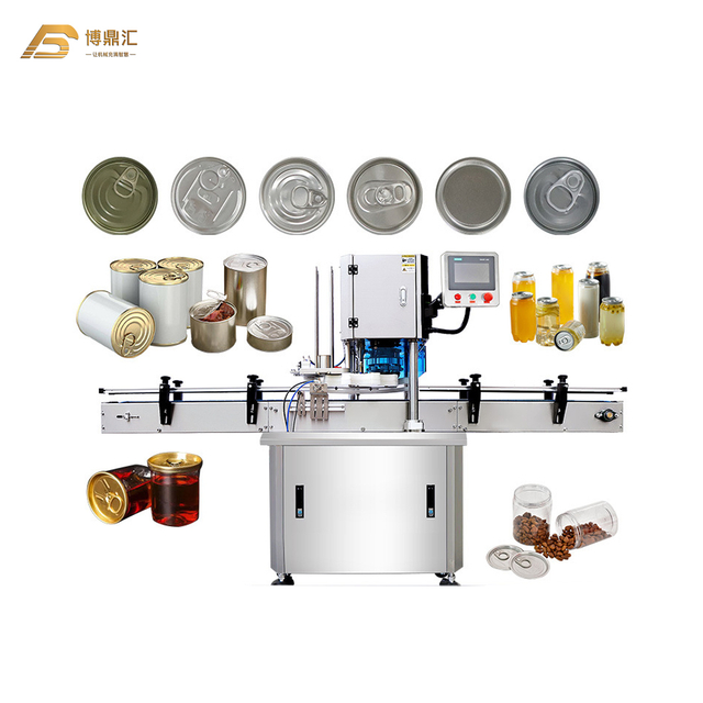 Automatic Canned Food Canning Machine for Drinks Fruit Potato Chips