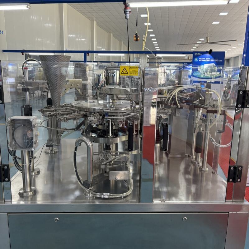 Automatic Multihead Grains Beans Candy Weighing Premade Pouch Granule Filling and Sealing Packing Machine