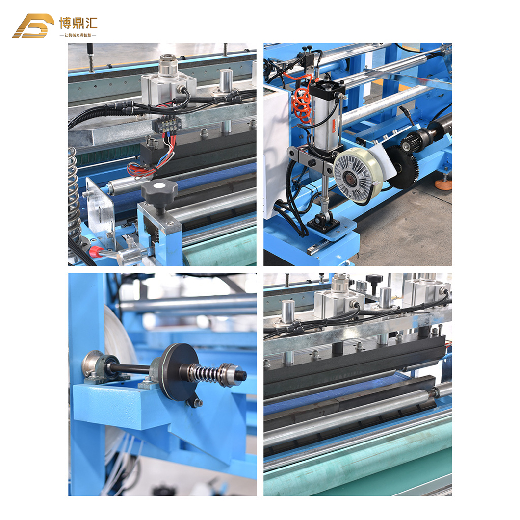 Nonwoven Plastic PP Zipper Bag Ziplock Pouch Making Automatic Machine