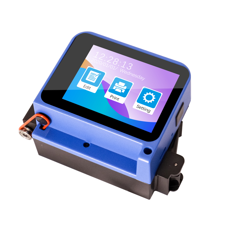 Plastic Bag Rubber Hose Barcode Inkjet Printing Machine Handheld