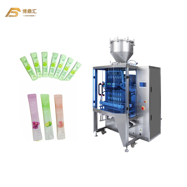 Vertical FFS Lickable Cat Snacks Squeeze Treats Packaging Machine