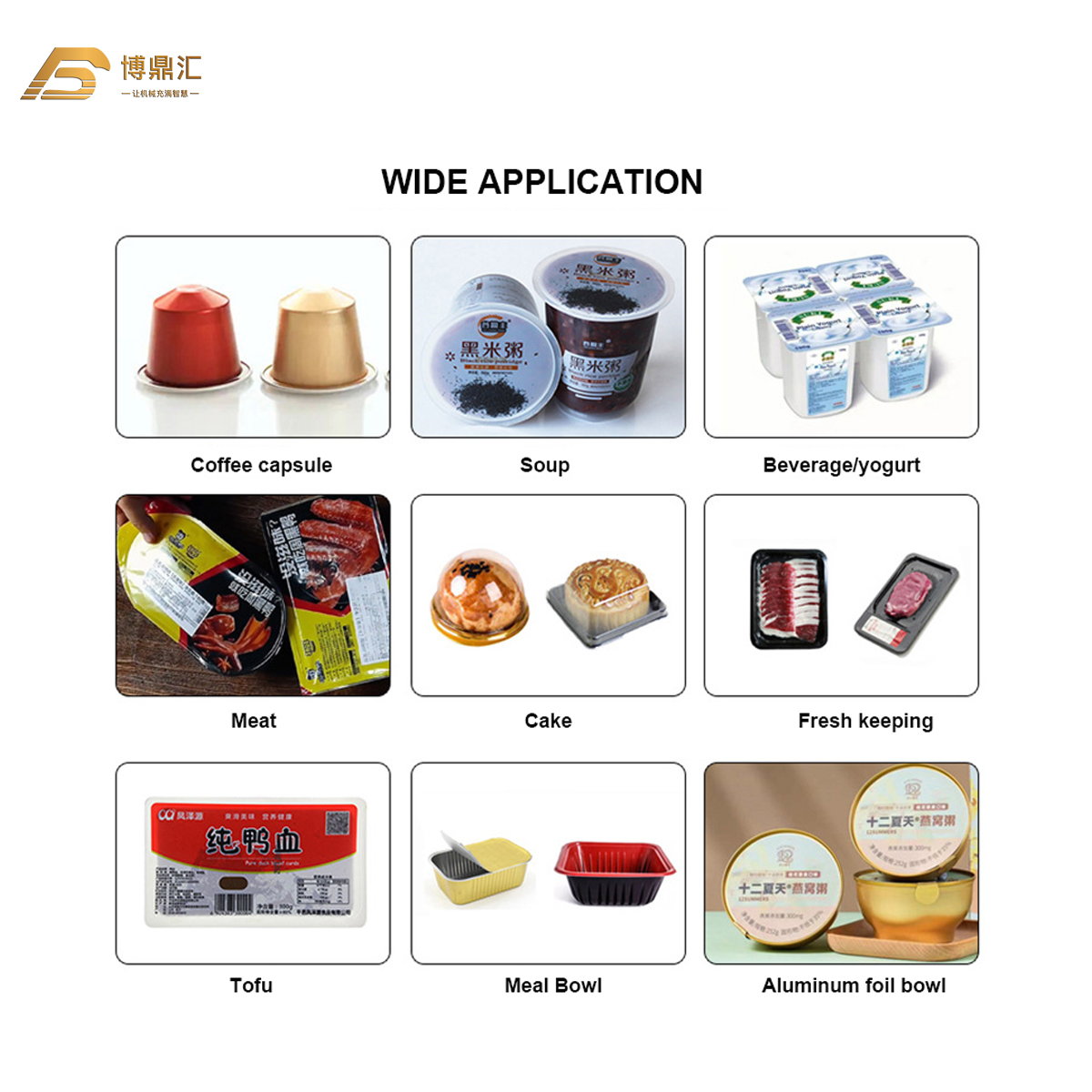 Plastic Paper Meal Instant Noodle Cup Tray Sealing Machine Automatic