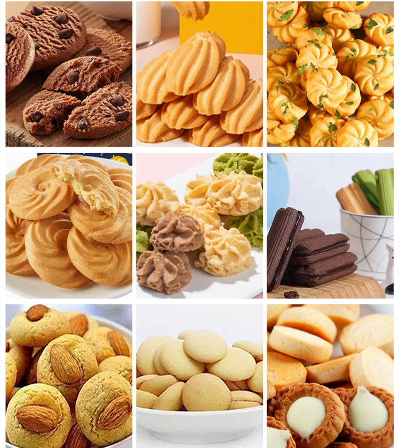 Automatic Cookies Ginger Biscuit Form Press Making Cutter Forming Machine for Industrial Intelligent Small Business