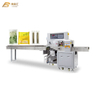 Horizontal Chicken Biscuits Cookie Frozen Fish Meat Automatic Vacuum Pillow Packing Machine
