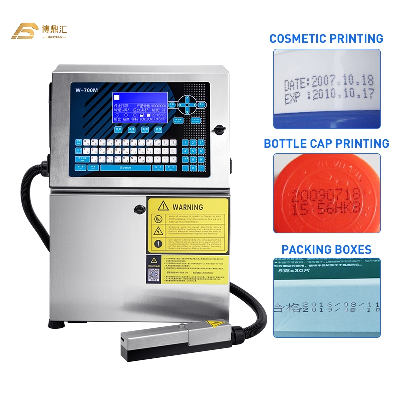 Cij Small Character Continuous Inkjet Printer Coding Machine for Bottle Wire Cable Batch Code Expiry Date Qr Code