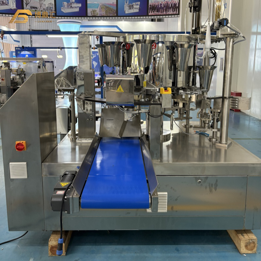 Small Bag in Big Bag Packaging Machine for Snacks Cakes Biscuits