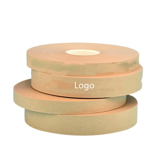 Carton Sealing Hot Melt Glue Packaging Veneer Adhesive Acrylic Gummed Kraft Paper Tapes 