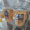 Automatic Continuous Snack Food Popcorn Potato Chips Paper Cup Bowl Filling Sealing Machine for Beverage Juice Milk Yogurt 