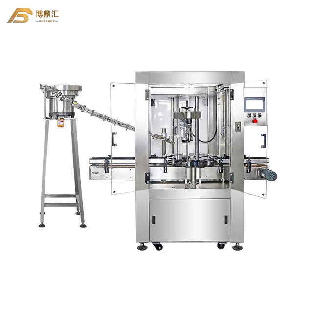 Aluminium Plastic Caps Sealing Alcohol Wine Bottle Can Jar Capping Machine