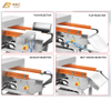 Industrial Metal Detector Machine for Food Industry Snack Chips Powder Detecting Equipment