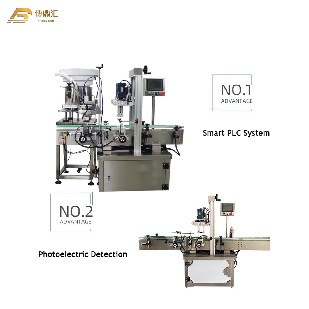 Plastic Bottle Cap Automatic Capping Sealing Machine for Medicine Water