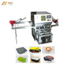 Semi Automatic Manual Plastic Map Tray Cup Sealing Yogurt Salad Fast Food Ready Made Meal Packing Machine Sealer