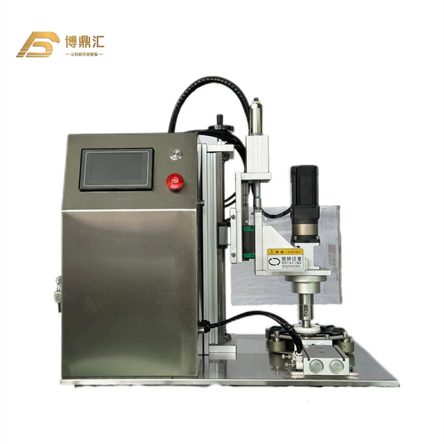 Small Desktop Lid Semi-Automatic Screw Electric Capping Tool Bottle Capper Capping Machine for Beverage Food Jar Glass Bottles