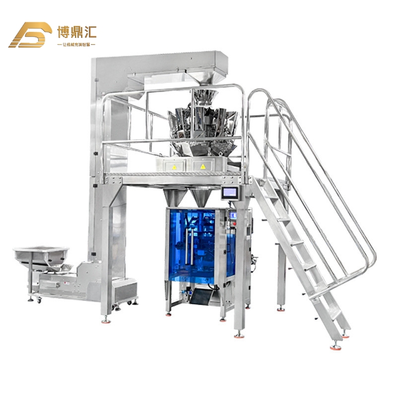 Industry Mulit Head High Speed Vertical Waterproof Food Grade Ice Cube Pouch Weighing Bagging Machine