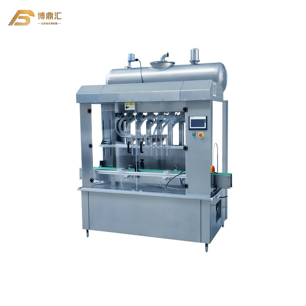 8 Head Servo Motor Honey Sesame Paste Gel Filling Machine Automatic