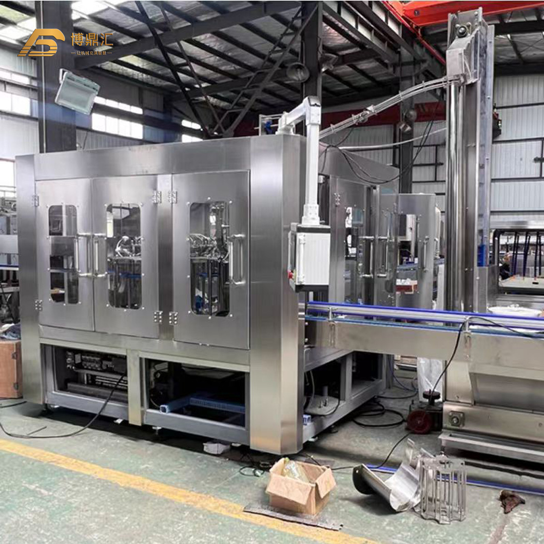Plastic Bottled Mineral Water Production Line Automatic Filling