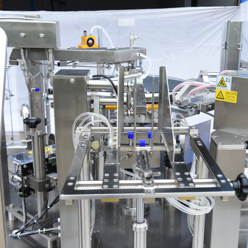 Automatic Multihead Grains Beans Candy Weighing Premade Pouch Granule Filling and Sealing Packing Machine