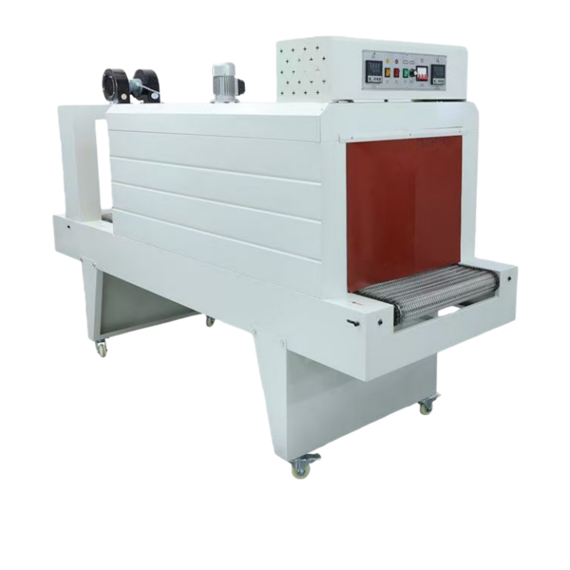  PE heat shrink film beverage and fresh food box packaging machine