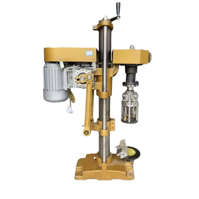 semi-automatic aluminum cap wine Liquid medicine Whiskey Cocktail screw capping machine