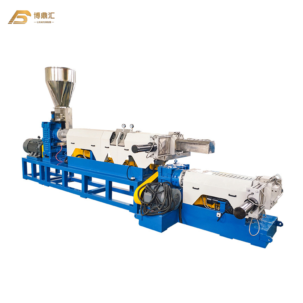 Single Screw PE PP HDPE PS ABS Plastic Recycling Granulator Pellet Machine