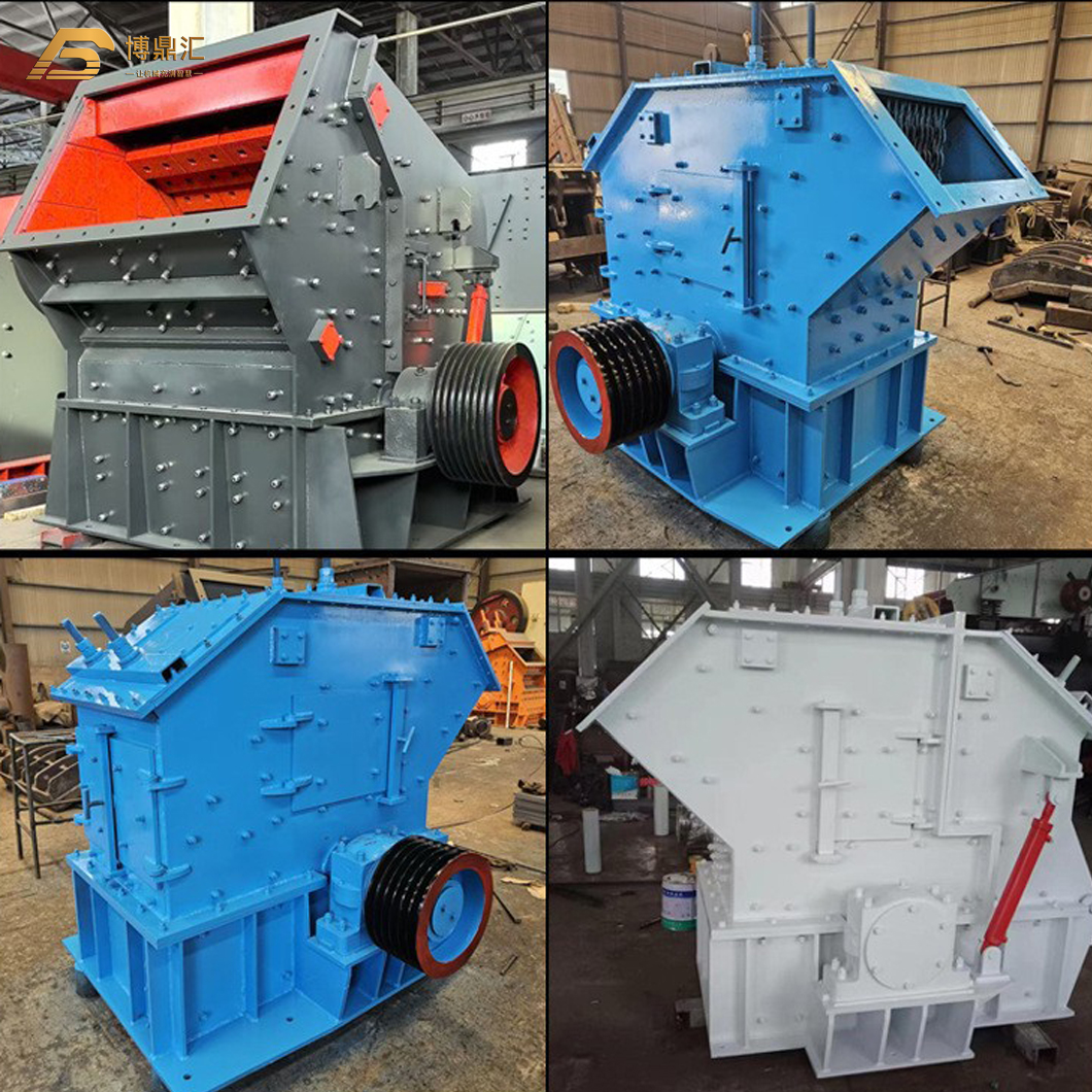 Rock Stone Marble Jaw Hammer Crusher Automatic Crushing Machine