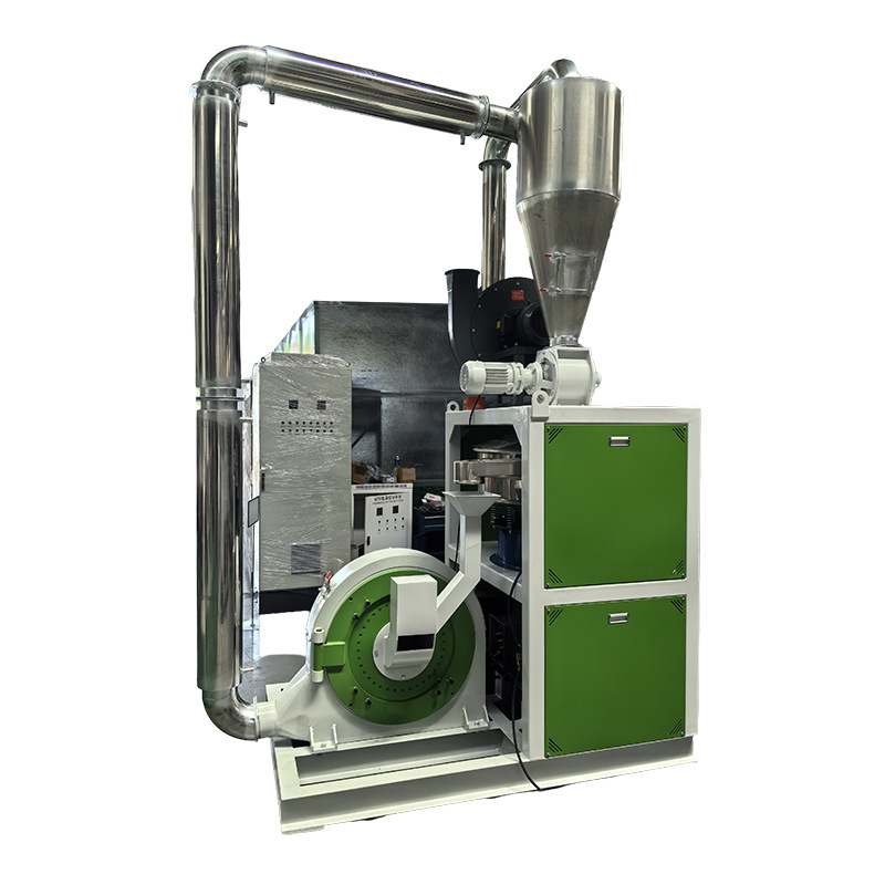 CE Certified Automatic Disk PP PE PVC PET EVA Plastic Powder Grinding Pulverizer Machine