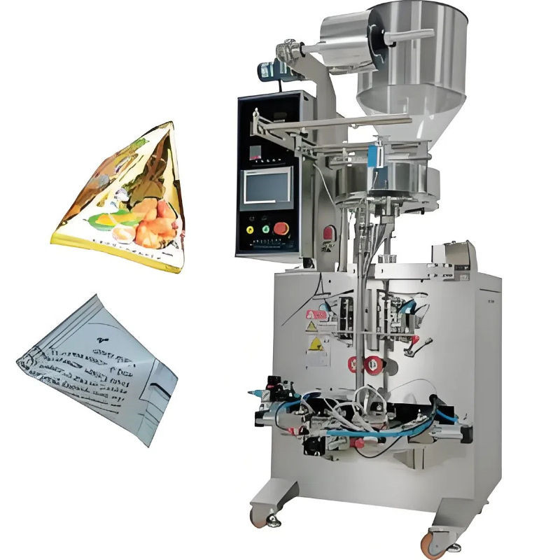 Fruit Juice Ketchup Red Ginseng Syrup Concentrated Triangle Pouch Packing Machine for Powder Spice Coffee Beverages Foods