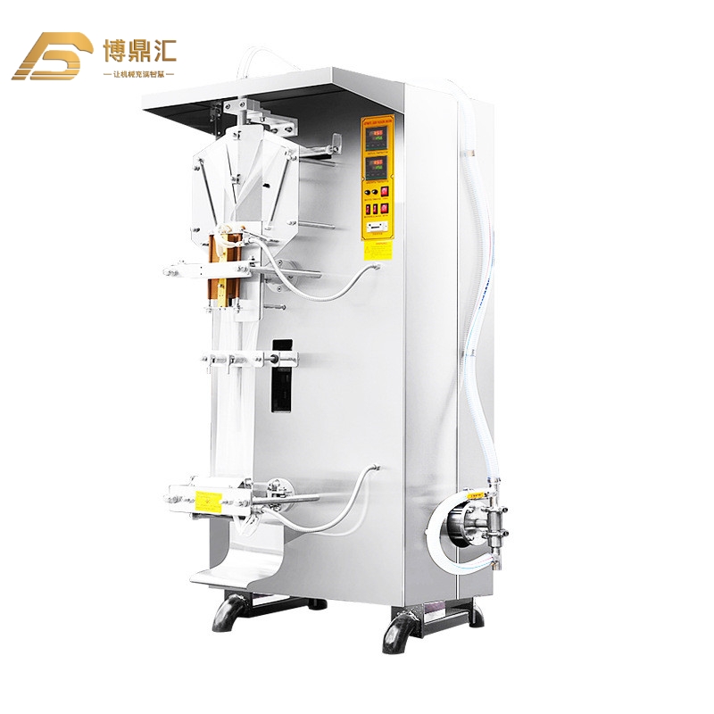 High Precision Intelligent Automatic Batch Number Printing Filling Machinery for Milk Water Wine Juice Liquid Beverages Sachet Pouch