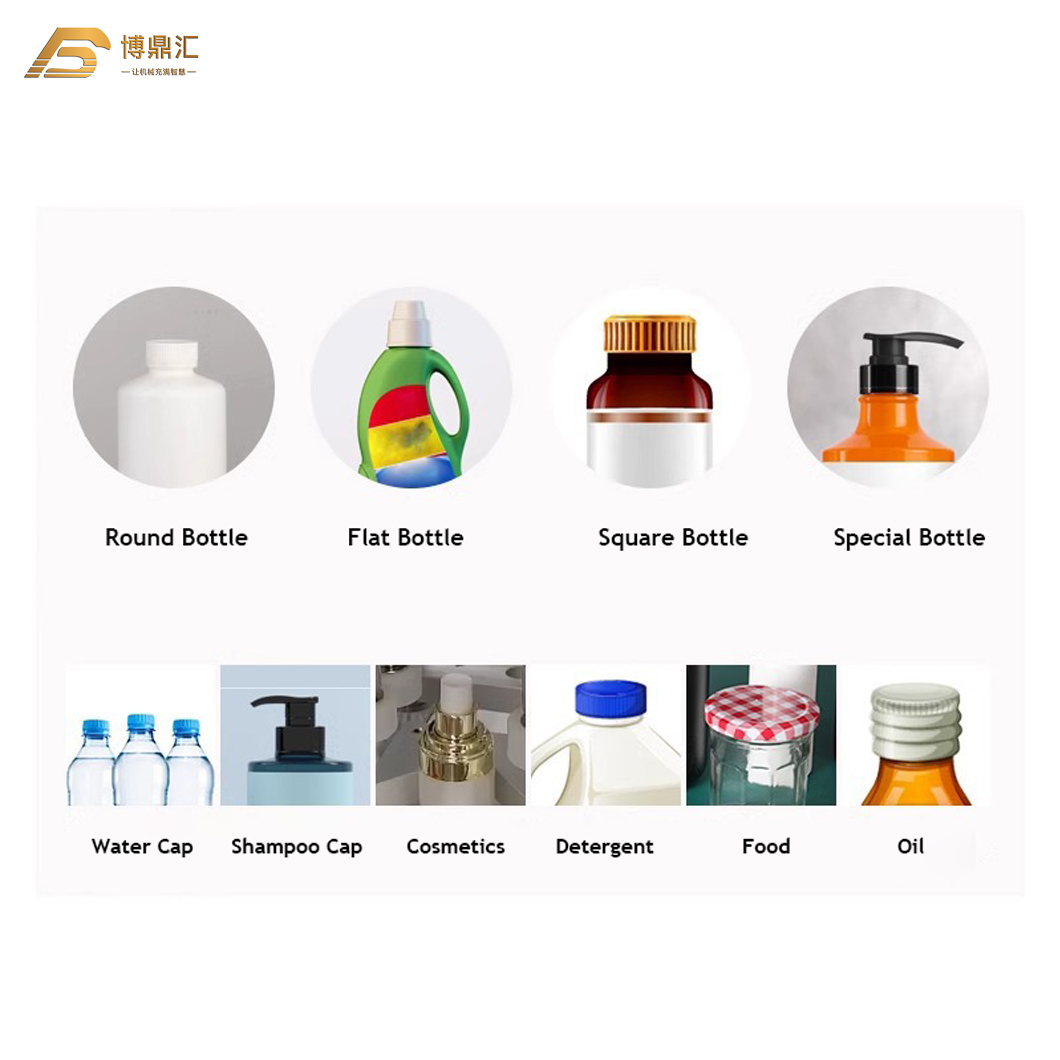 Plastic Bottle Cap Automatic Capping Sealing Machine for Medicine Water