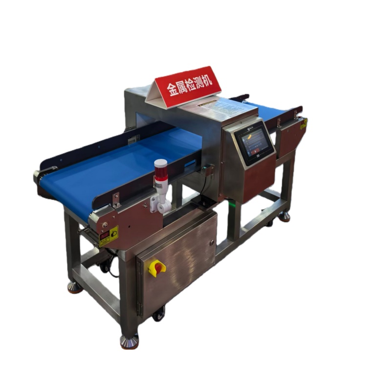 Snacks food bread packing line metal detector machine 
