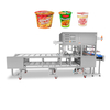 High-Accuracy Heat Sealer Vertical Weigher Rotary Plastic Paper Cup Filling Sealing Machine for Food Snacks Potato Crisps Yogurt Coffee