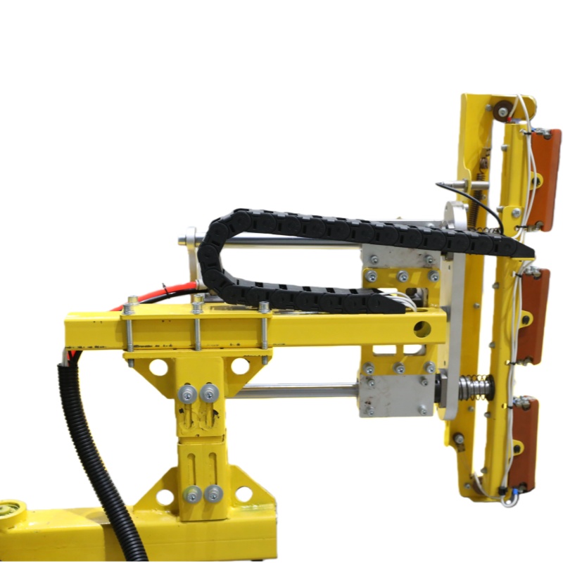 Factory production line assembly line packaging end process intelligent automatic wrapping machine 