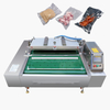 Automatic Meat Fish Chicken Case Food Bag Continuous Rolling Belt Type Vacuum Packaging Machine