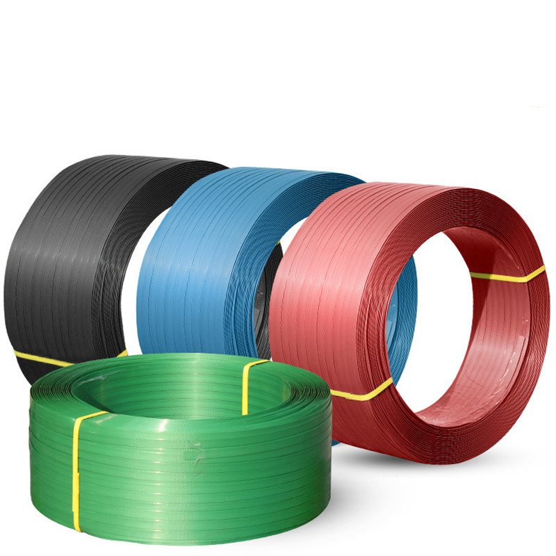 High Quality 16mm Heavy Green Color Plastic Bundle Packing Belt PET PP Strap Band Polyester Strappring for Carton Box Packaging