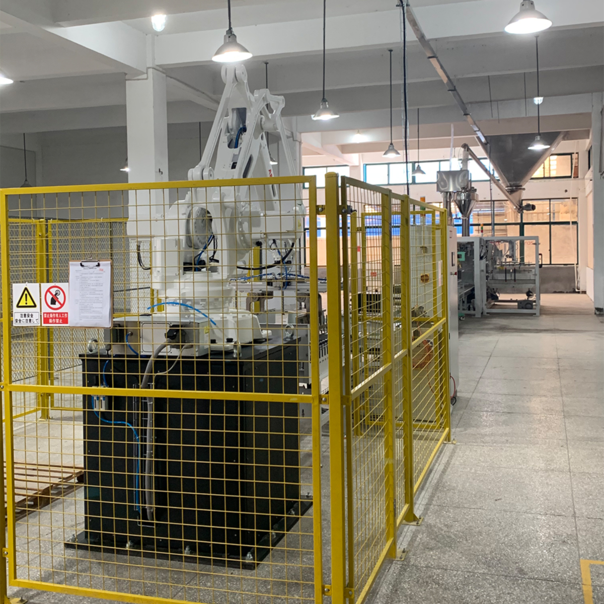 Fully automatic lifting double-station powder packaging machine DC-S25-S2