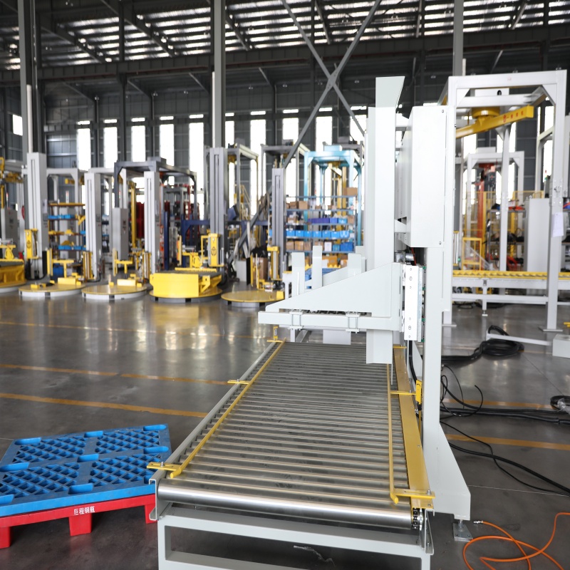  AGV Smart factory high suppliy link wooden plastic pallet warehouse for stacker pallet distribution machine 